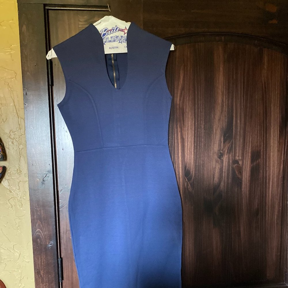 Navy Blue Bodycon Dress size M